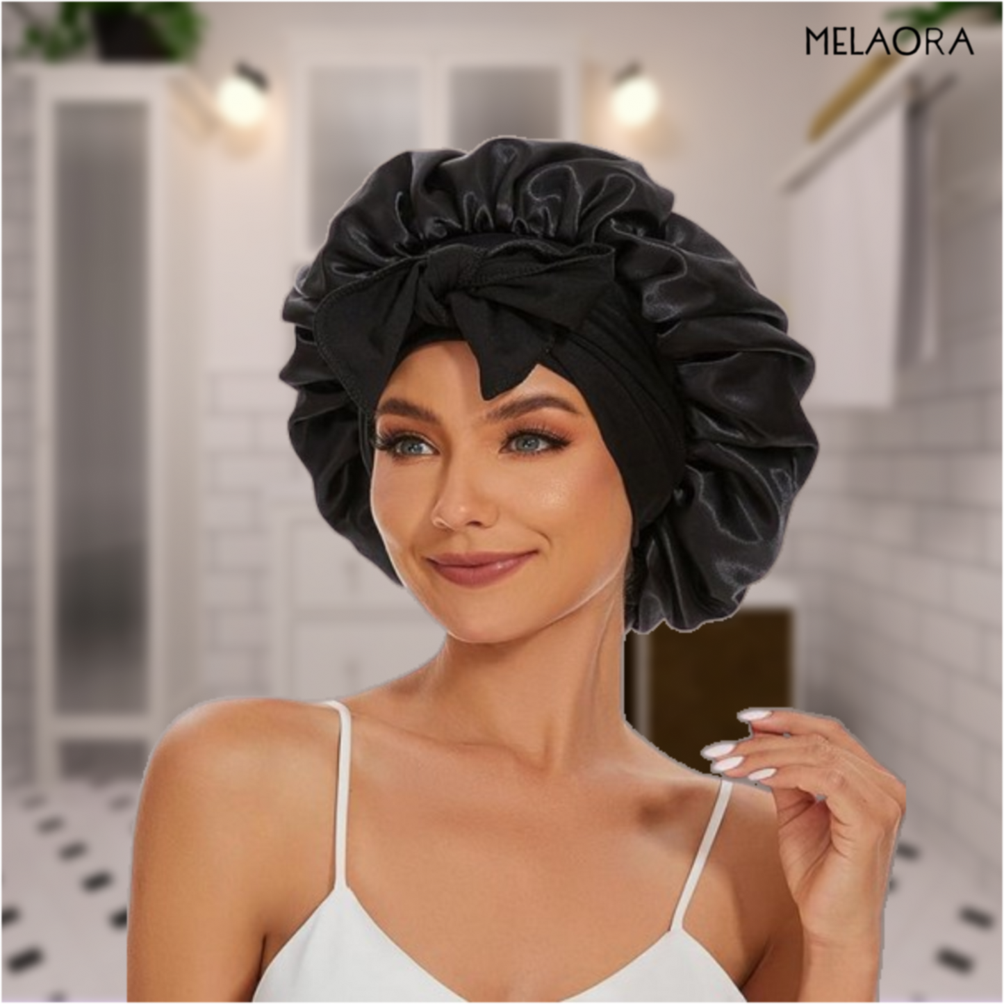 The "Perfect Morning Hair" Silk Bonnet