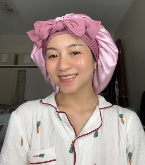 The "Perfect Morning Hair" Silk Bonnet